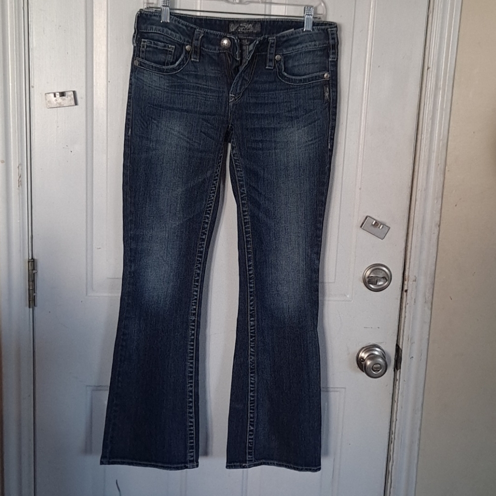 Silver Jeans Co Iko Bootcut denim jean med wash